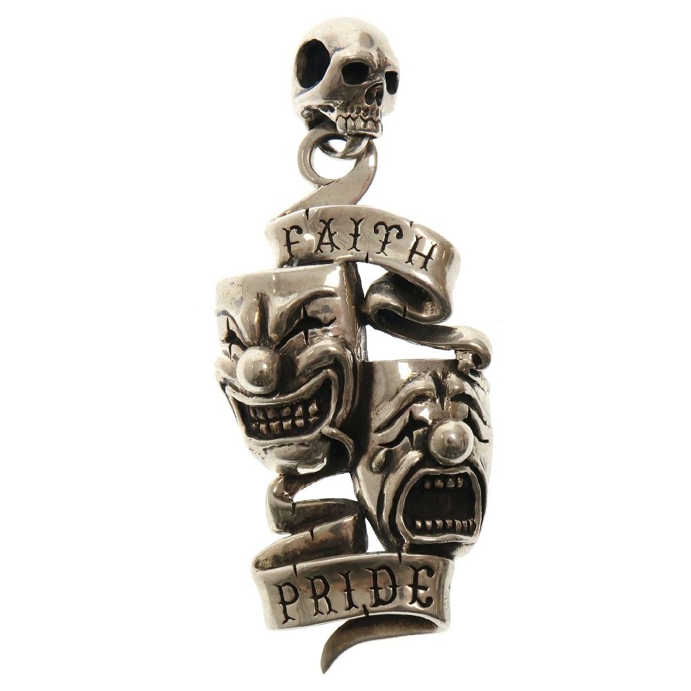 ROSH (ロッシュ) CLOWN TWOFACE PENDANT ＆CHAIN The Dada Clown Chain