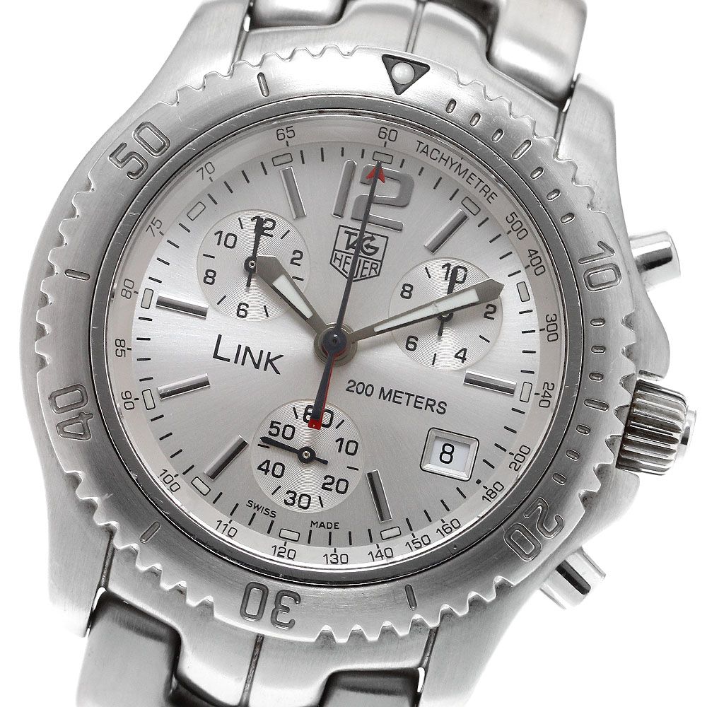 タグホイヤー TAG HEUER CT1116 リンク クロノグラフ クォーツ メンズ_910207