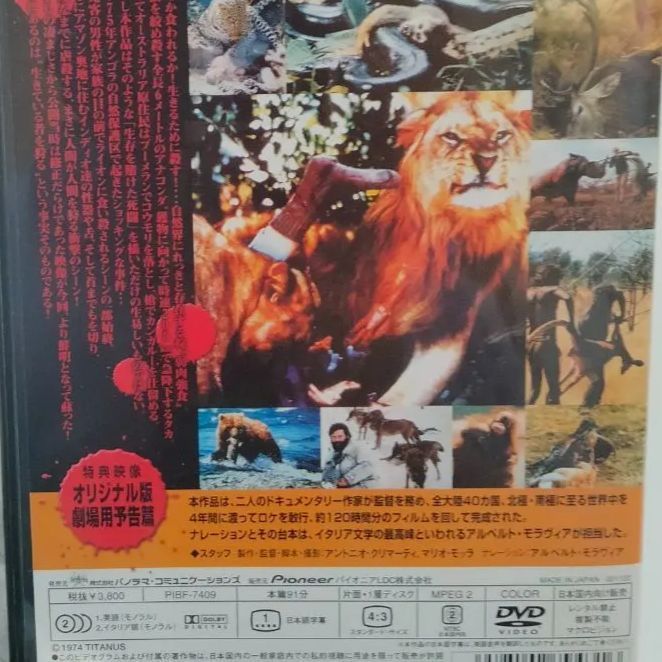 希少美品 DVD 洋画】ULTIME GRIDA DALLA SAVANA グレート