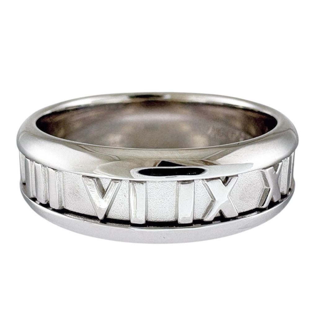 ティファニー アトラス リング 指輪 20号 18金 K18ホワイトゴールド