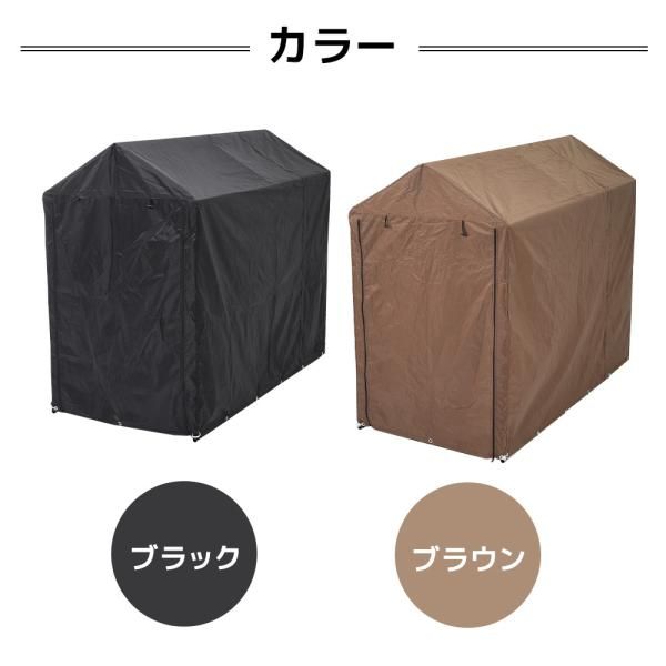 自転車置き場 サイクルハウス 3台用 耐水圧3000mm 防水 保管 雨よけ 日よけ 耐久性 サイクルガレージ 物置 駐輪場 サイクルポート物置自転車 バイク 庭 爆買