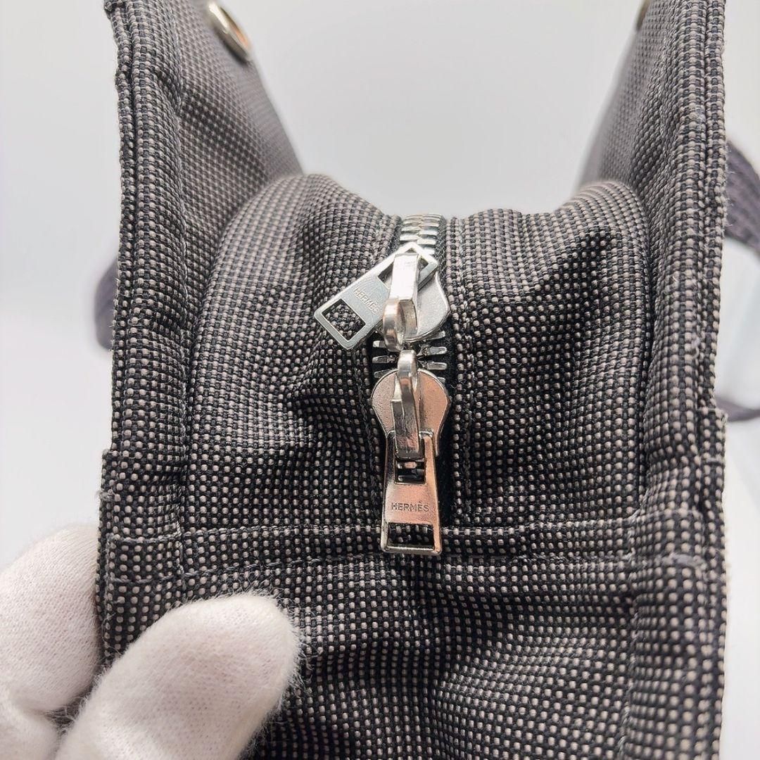 エルメス HERMES エールライン トートバック ダブルジップ