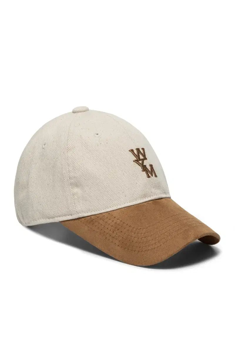 WOOYOUNGMI(ウーヨンミ) 25SS シンボル ロゴ コットン ボールキャップ ベージュ