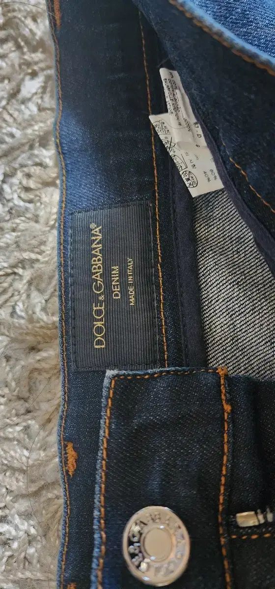 DOLCEu0026GABBANA デニムジャケット試着のみ サイズ L〜XL 美品 DOLCEu0026GABBANA クラッシュデニムジャケット ダメージ46