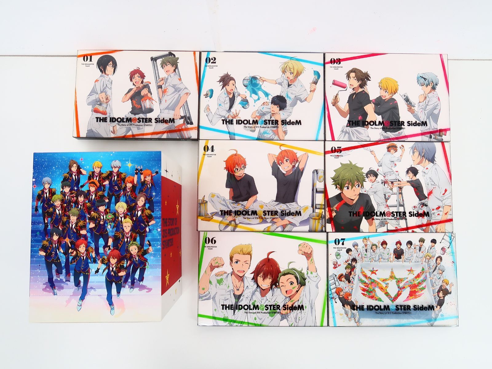 アニメ アイドルマスター SideM Blu-ray 全巻 特典付き アイドル