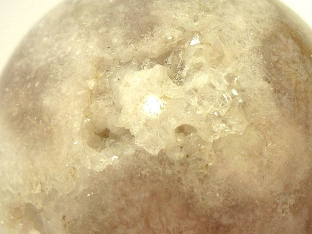 フラワーアゲート 桜瑪瑙 笑口 瑪瑙 メノウ めのう スフィア 球体 水晶 透明結晶 願望実現 子宝 神秘 霊性 叡智 信頼 高貴 慈悲 威厳_U12