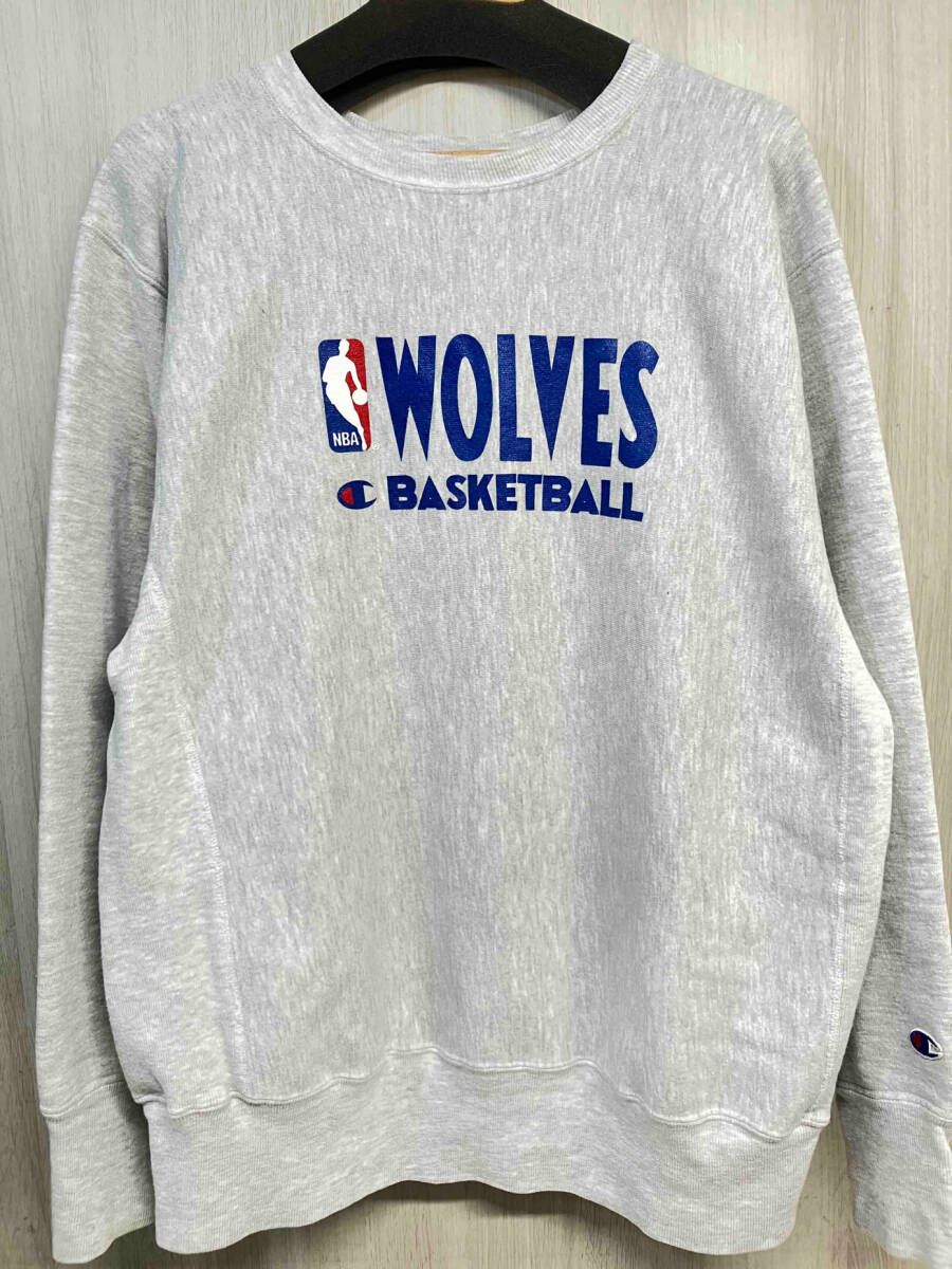 状態抜群 90s nba チャンピオン リバースウィーブ ウルブズ wolves