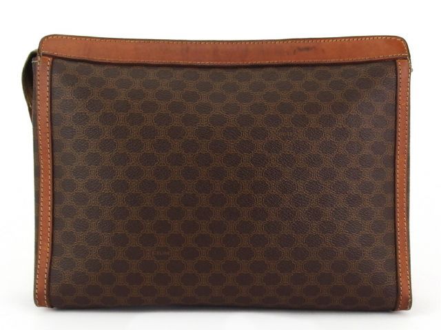CELINE　マカダム柄のクラッチバッグ セリーヌ クラッチバッグ セカンドバッグ レディース メンズ