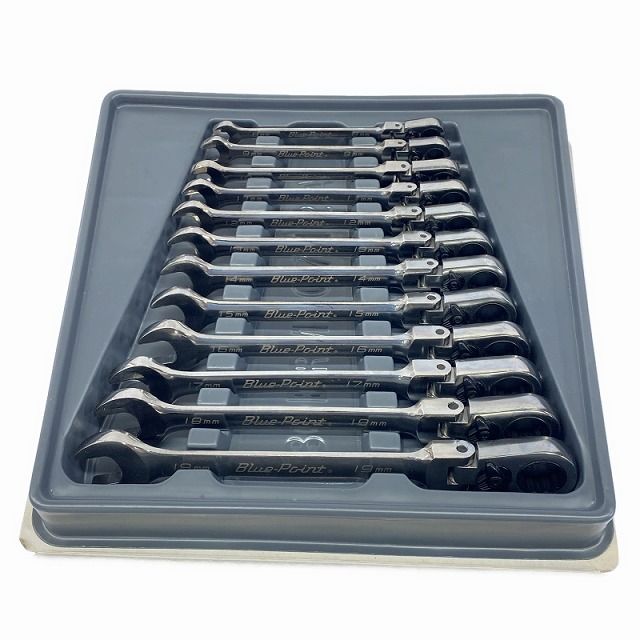 セット BLUE POINT ブルーポイント ラチェッティングコンビネーションレンチ12本セット BOERMF0712A Snap-on HRDEVELOPMENT_JP