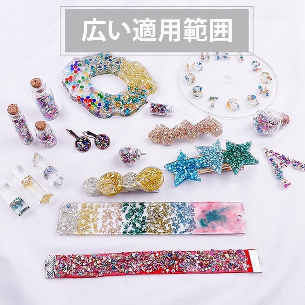 DIY 手芸用品 封入 レジン 封入パーツ 材料 手作り用品 装飾充填物 硝子のかけら 虹のかけら ガラスカレット ネイル キラキラ 小サイズ パーツ  約50g 琉球ガラス ミックス ガラスフリット サムコス - メルカリ