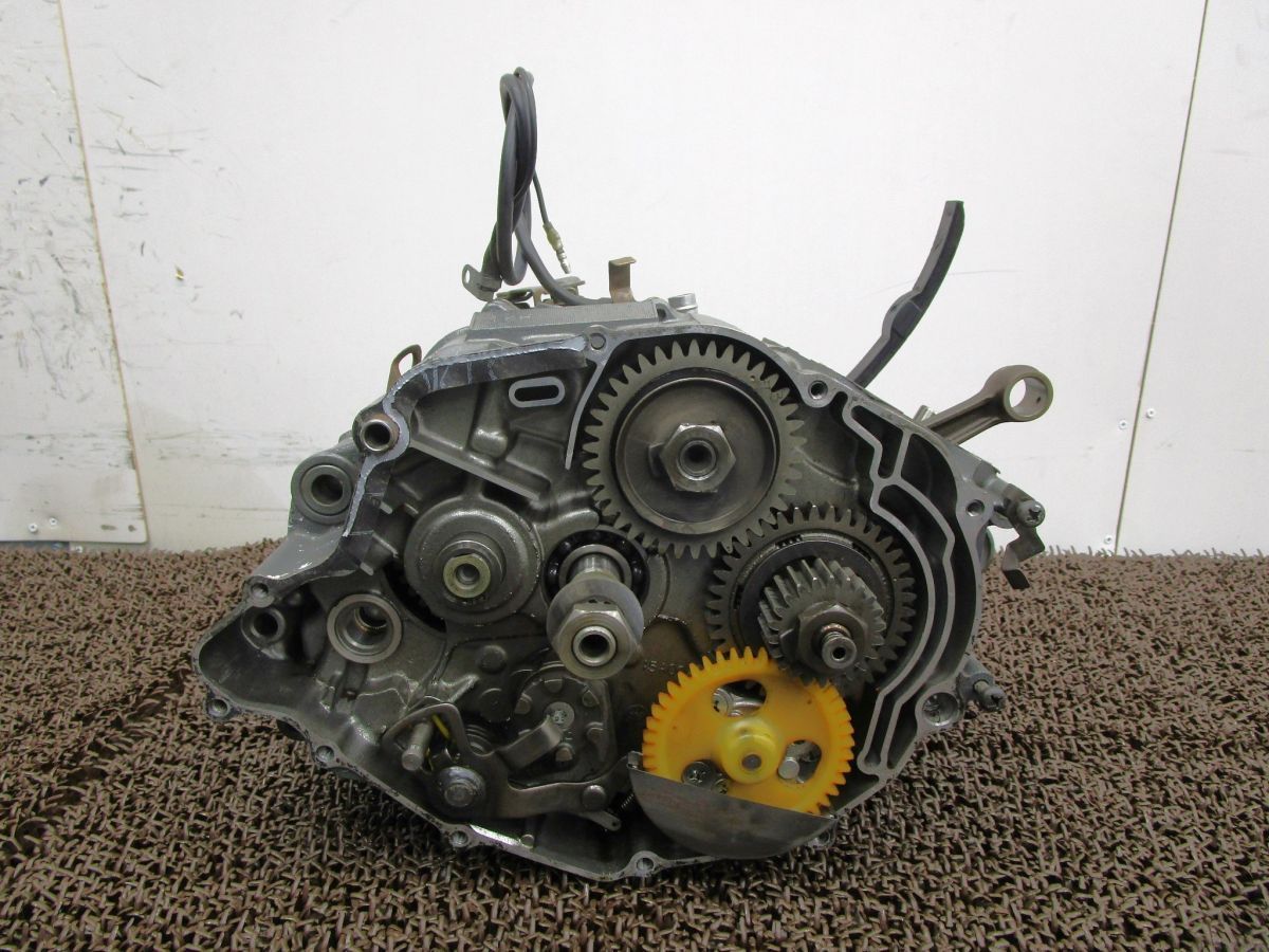 セロー225W エンジン腰下 クランクケース □A6969 4JG ヤマハ 1KH SEROW キャブ車