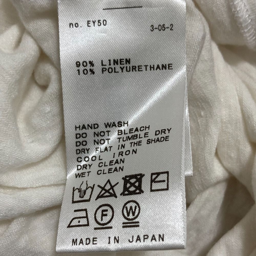 ミューズ ドゥーズィエム クラス MUSE de Deuxieme Classe 23SS COTTON WASH シャツ チュニック丈 F 黄色 /MI ■OS レディース Deuxieme Classe（ドゥーズィエムクラス）の「COTTON WASH