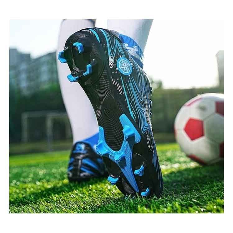 Ortusight Q サッカーシューズ シルバー/パープル フットサル サッカースパイクシューズ サッカースパイク 19.6