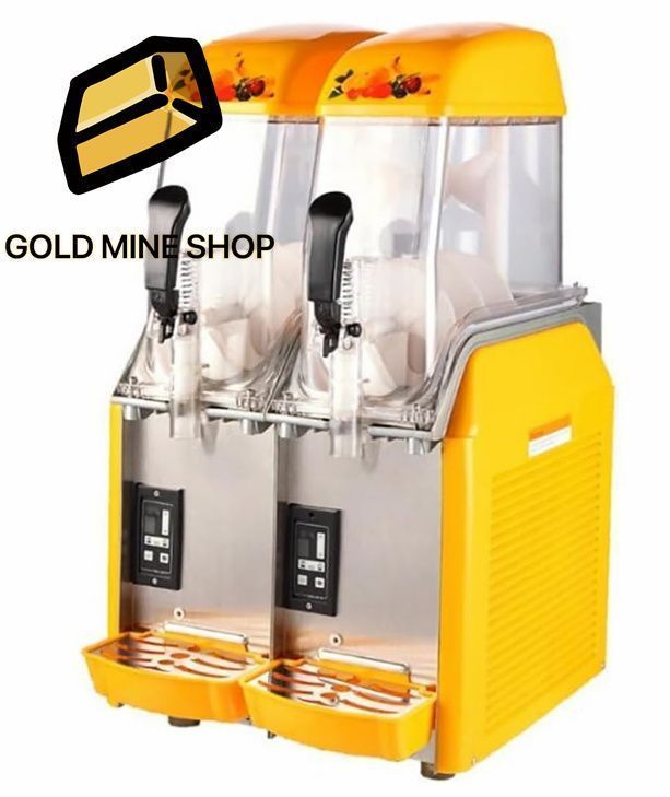 業務用アイススラッシュマシン 12L*2電動雪融解機 アイスクリームスムージーマシン キッチンオフィス用