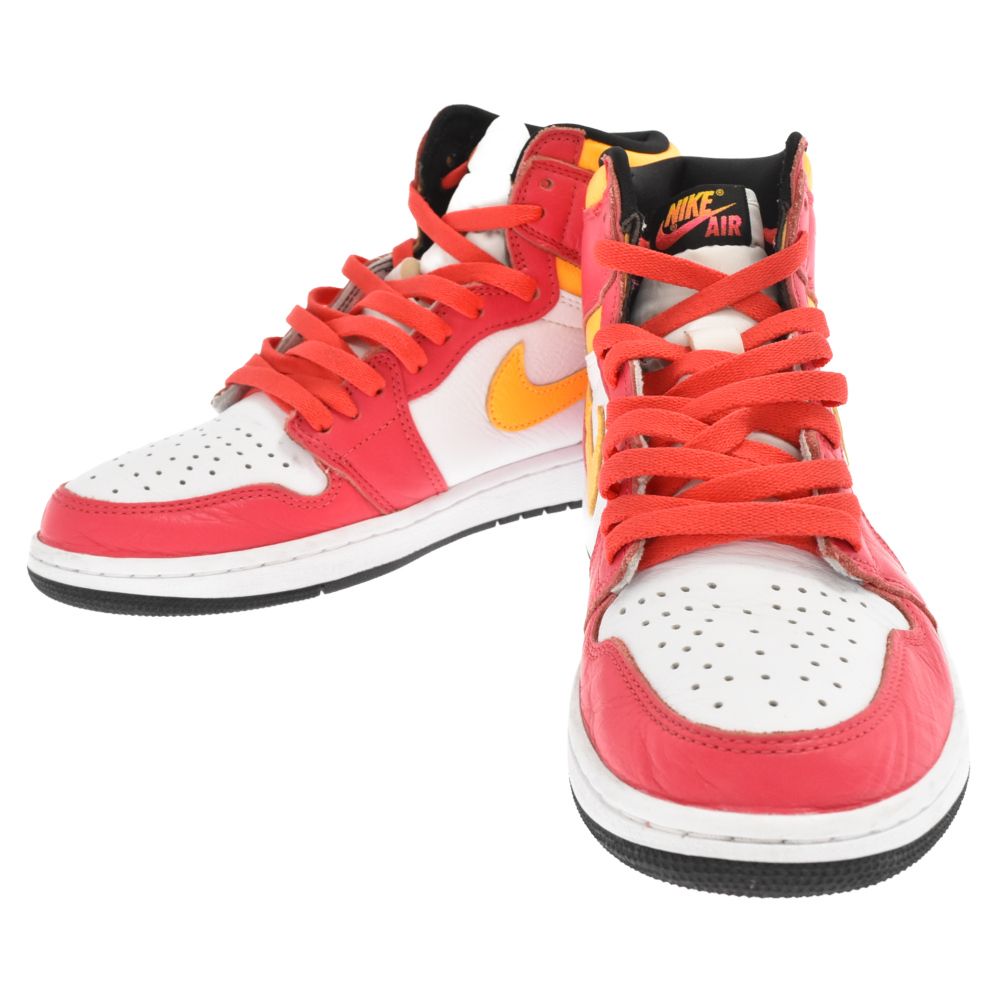 NIKE (ナイキ) AIR JORDAN 1 RETRO HIGH OG LIGHT FUSION RED 555088