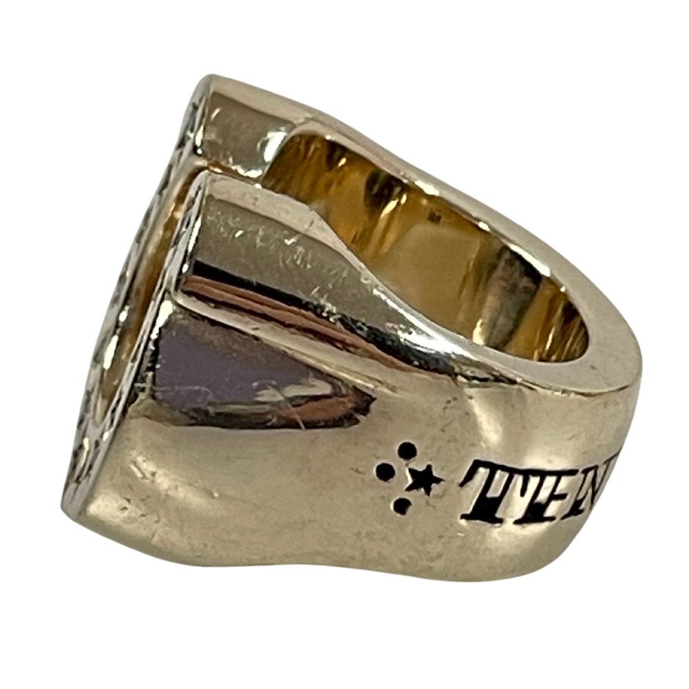 TENDERLOIN テンダーロイン 8K ダイヤ ホースシューリング ゴールド