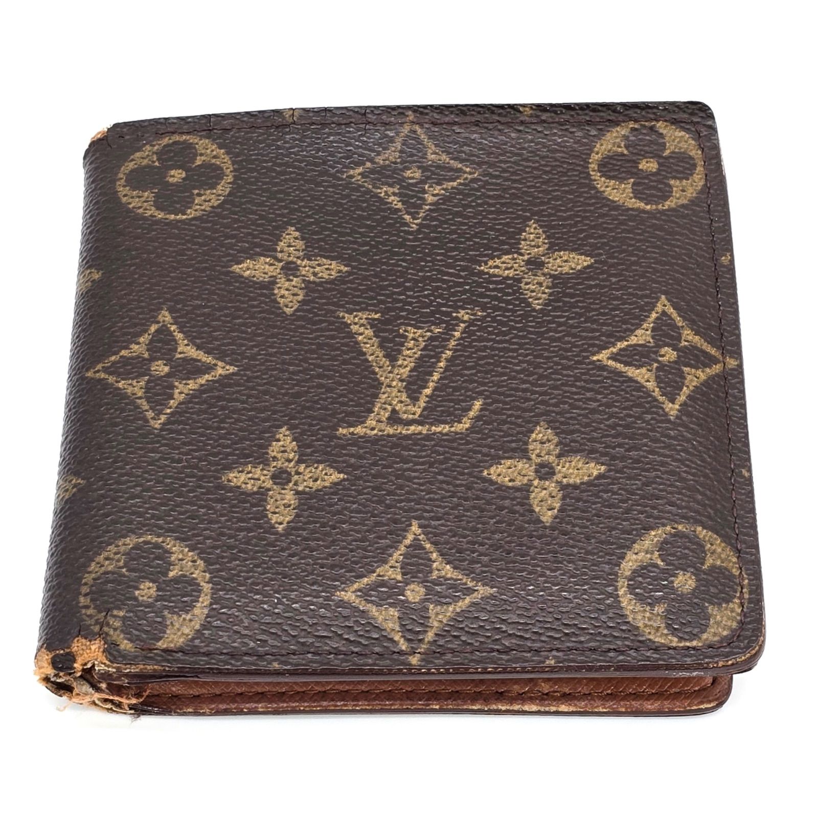 LOUIS VUITTON ルイヴィトン モノグラム キャンバス 財布 キー