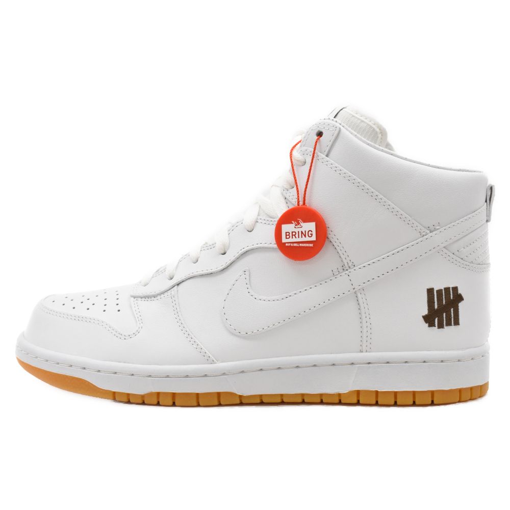 NIKE ナイキ ×UNDEFEATED HYPERDUNK アンディフィーテッド ハイパーダンク ハイカットスニーカー ホワイト US9 SP598472-110 NIKE (ナイキ) ×UNDEFEATED HYPERDUNK アンディフィーテッド ハイパー