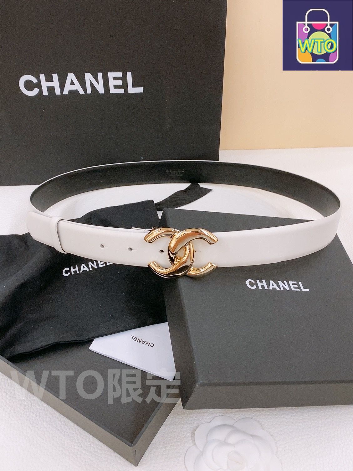 今日特価】Chanel Twin C Belt（シャネル ツイン C ベルト）-1