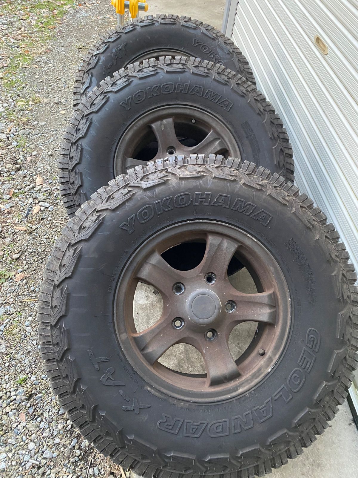 ランクル100　LT 285/75R16 4本　TOYO MT ジャンク ランクル100 LT 285⁄75R16 4本 TOYO MT ジャンク