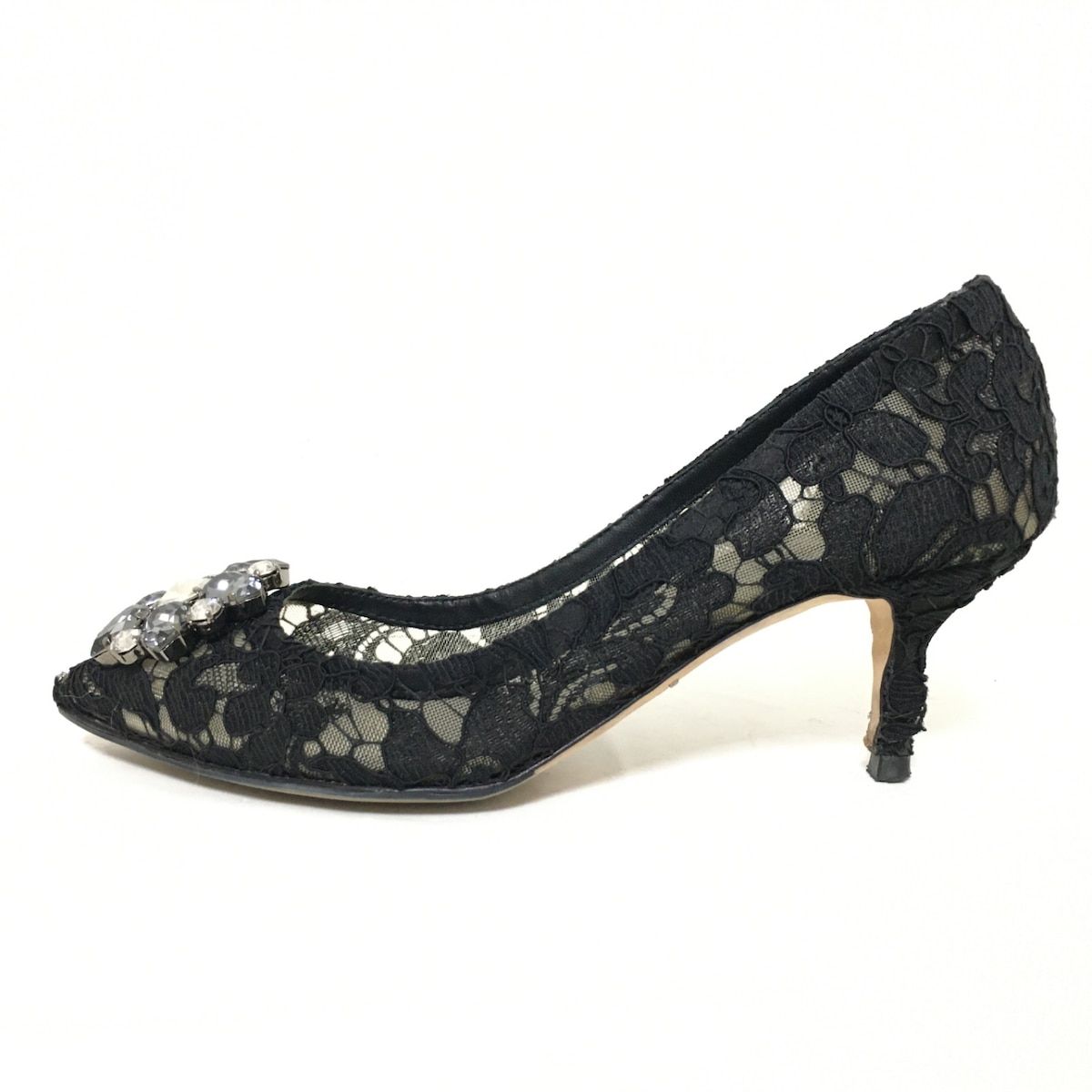 ドルチェアンドガッバーナ レースパンプス　size36 1/2 ドルチェアンドガッバーナ レースパンプスsize36 1/2
