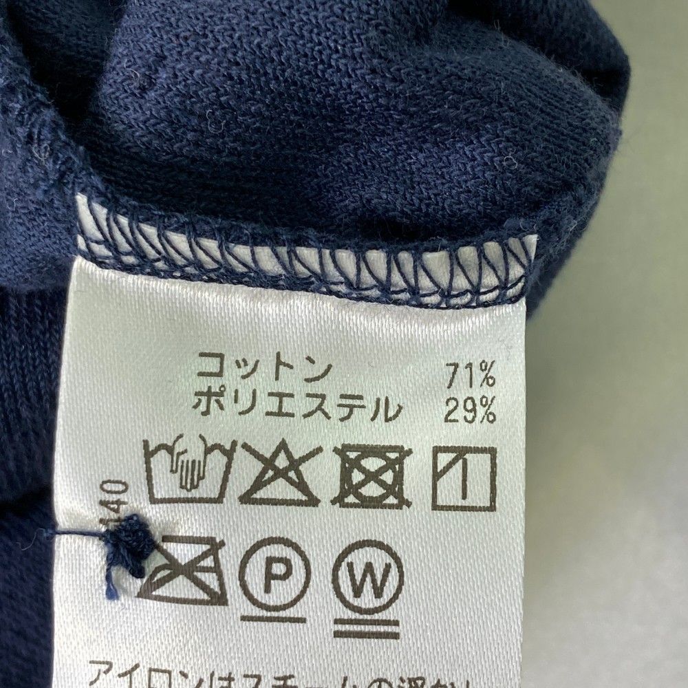 サイズ：48 MOCO モコ 21-2241340 半袖ポロシャツ 千鳥 ネイビー系 [240101416636] ゴルフウェア メンズ ストスト サイズ：48 MOCO モコ 21-2221341 半袖ポロシャツ パイル
