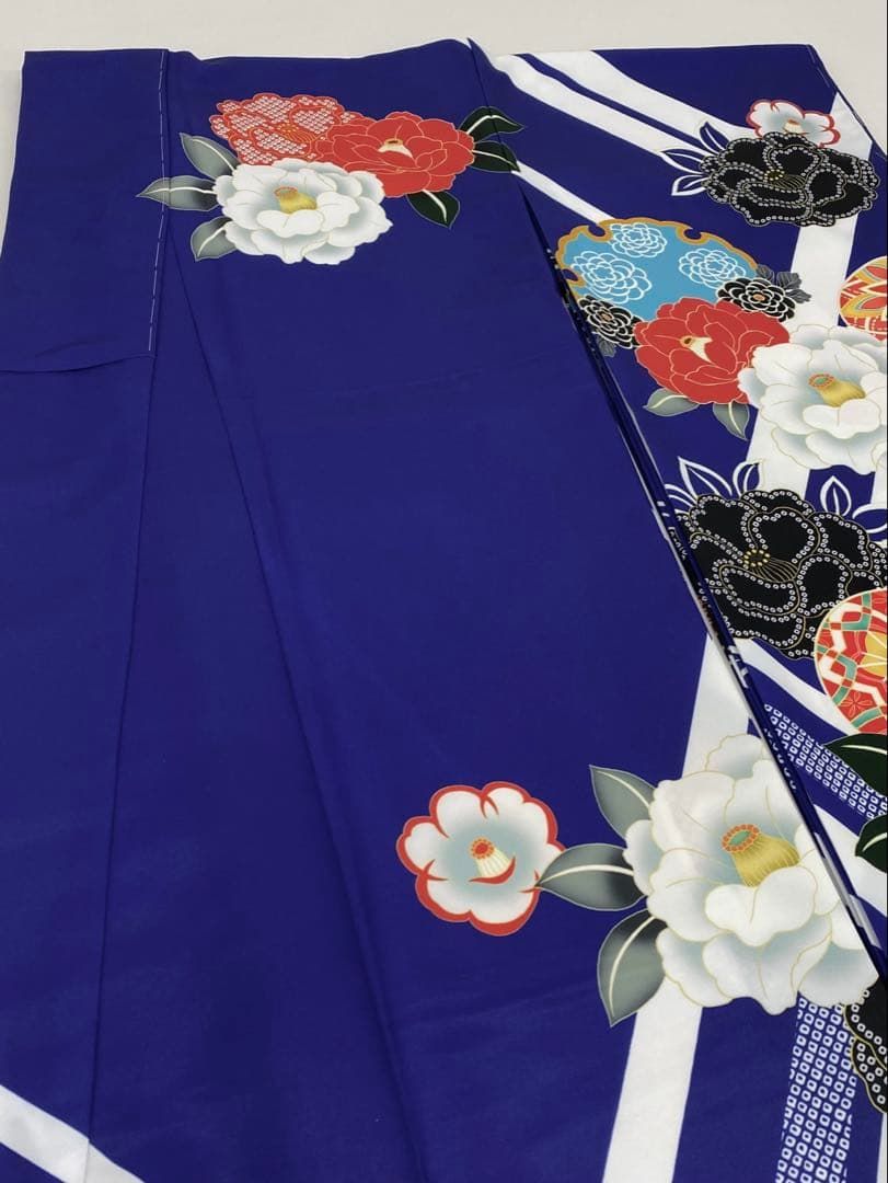 ポリエステル振袖 和モダン 身丈170cm 躾糸付き - メルカリ