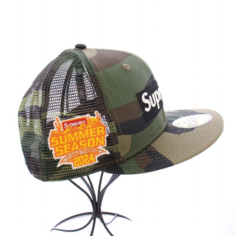 シュプリーム SUPREME NEW ERA 24SS Box Logo Mesh Back