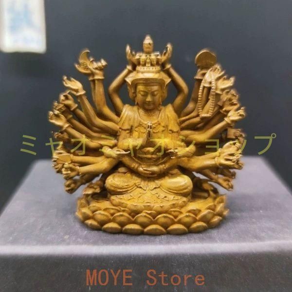 銅製 霊吉普薩 準提仏 母菩薩仏頭彫像 装飾品 工芸品 美術品 置物 銅 細工 霊吉普薩準提仏母菩薩仏頭 装飾品 工芸品 置物zw0829