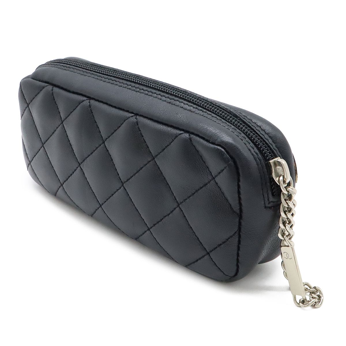 CHANEL シャネル カンボンライン マルチポーチ 化粧ポーチ