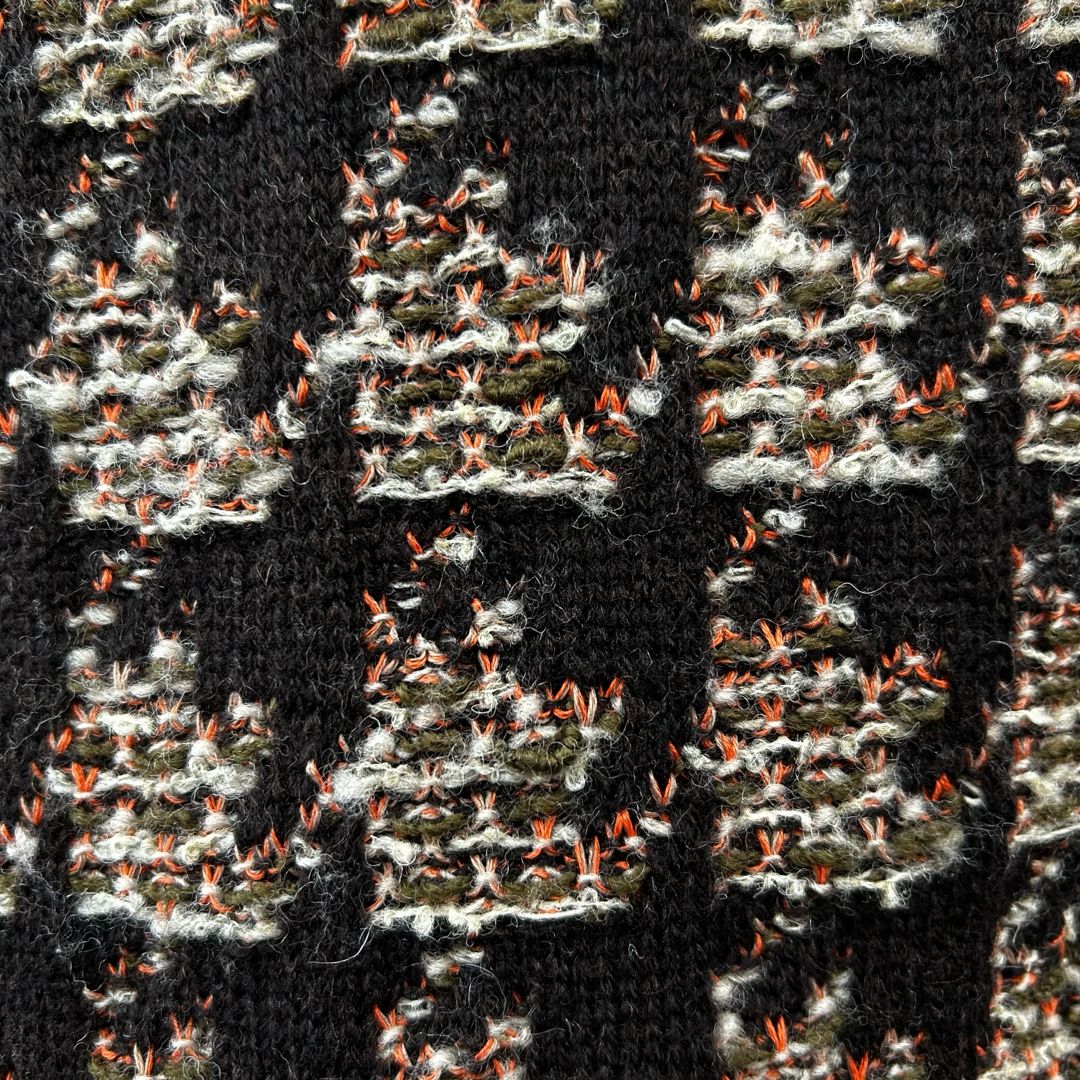 COOHEM BRITISH TWEED KNIT VEST ブリティッシュ ツイードニット