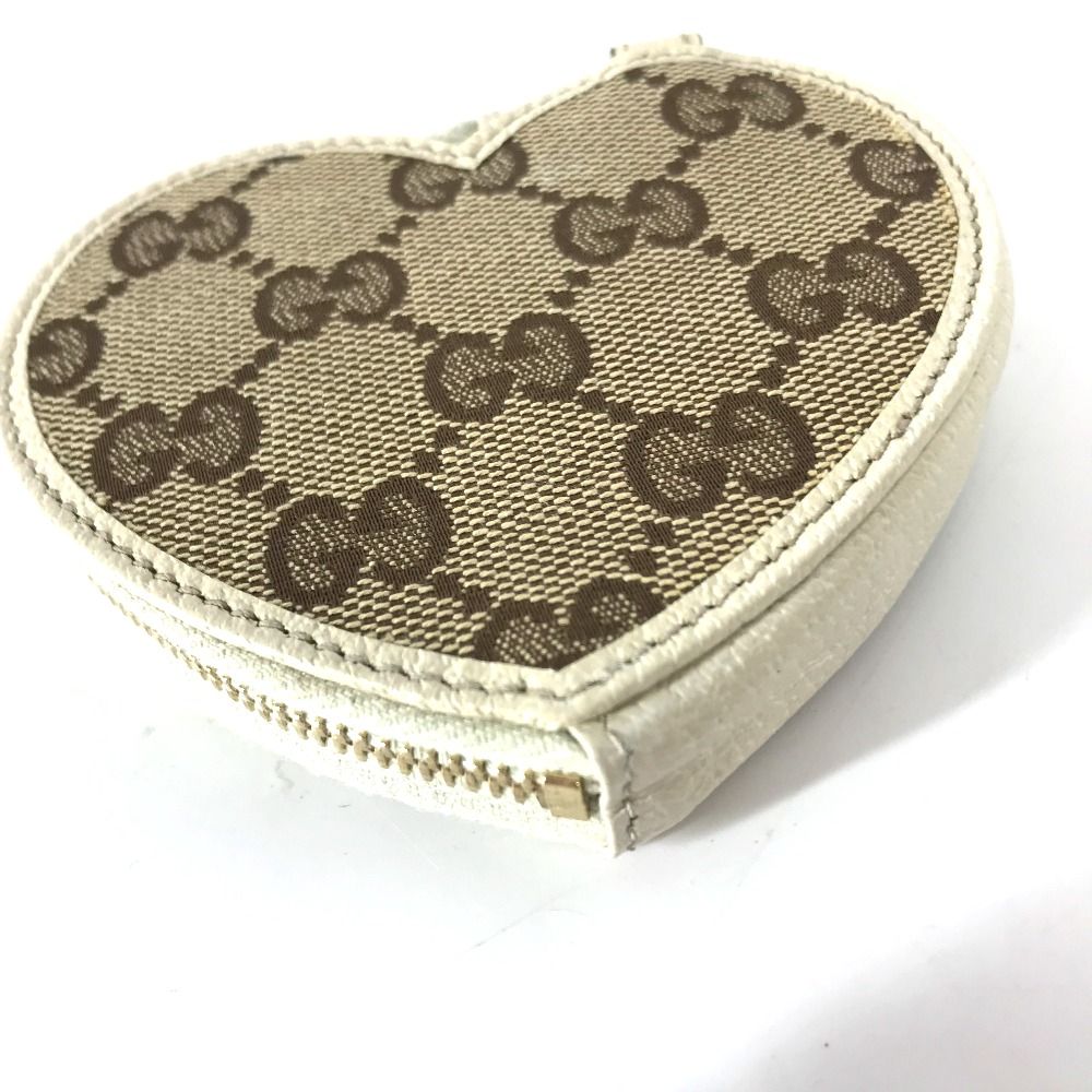 GUCCI グッチ コインケース GG ハート型 152615 キャンバス - メルカリ