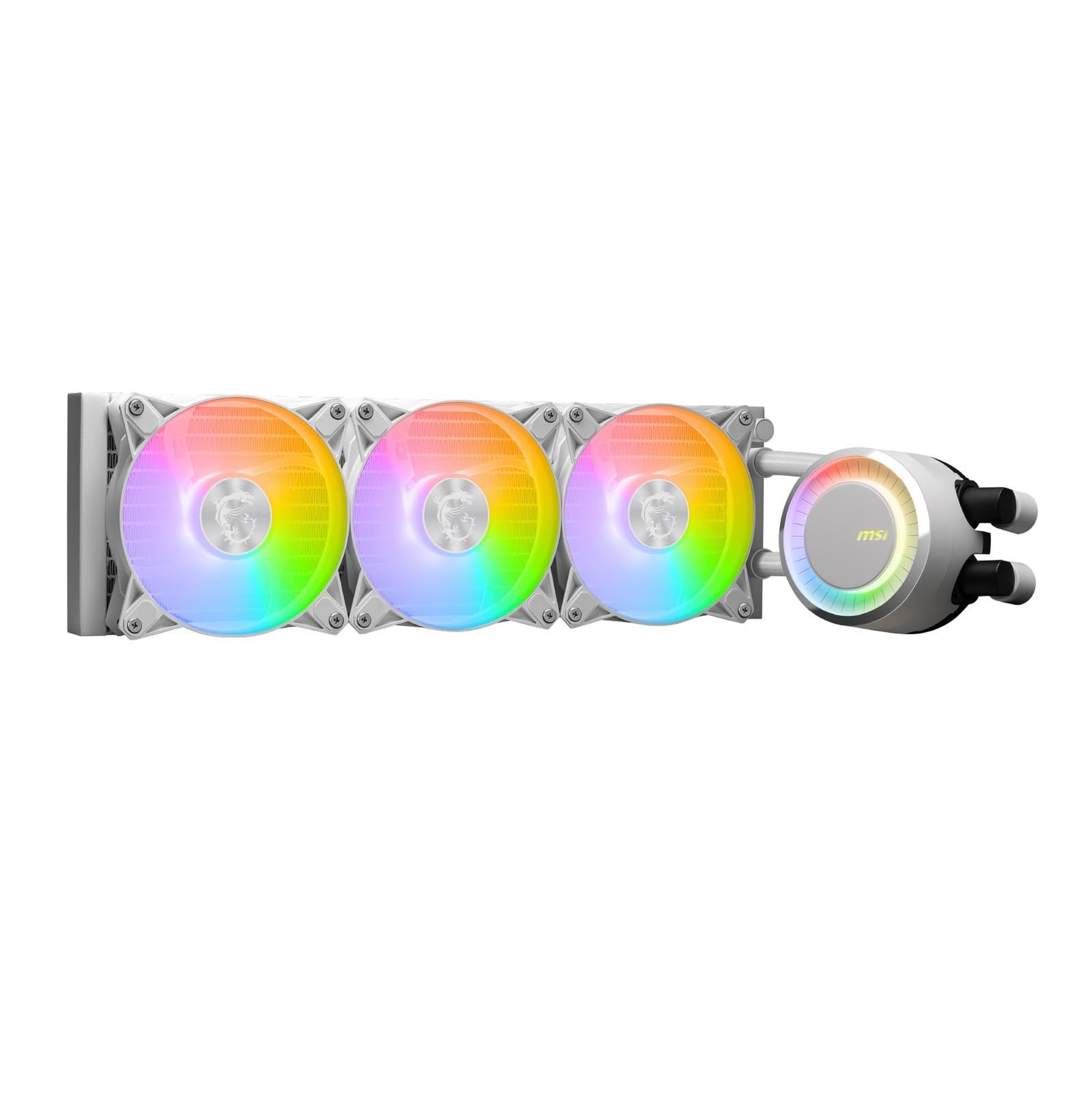 MSI MAG CORELIQUID E360 WHITE 360mmラジエーター搭載 簡易水冷 CPUクーラー MAG CORELIQUID E360 WHITE FN2026