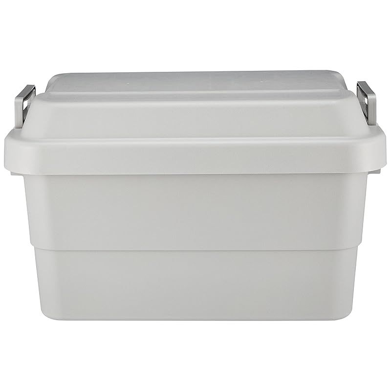 TRUSCO(トラスコ) トランクカーゴ 収納ボックス 50L グレー GYC-50 0