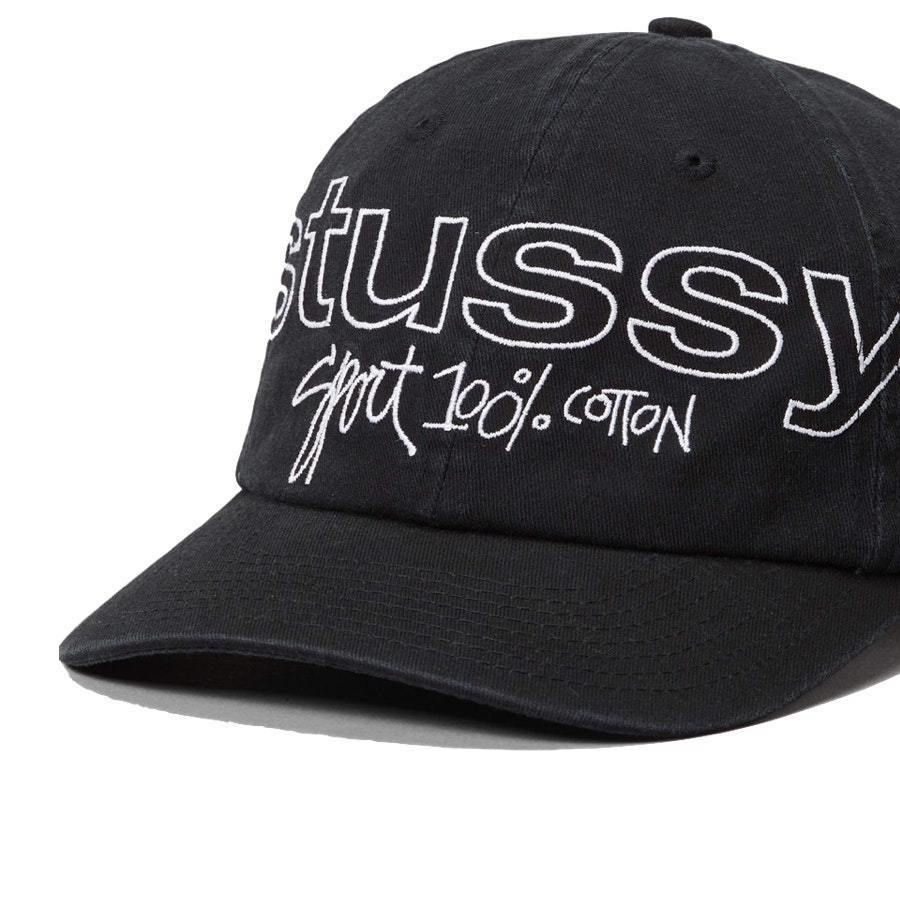 stussy sports キャップ ブラック Stussy Sport Cap - Black | Garmentory