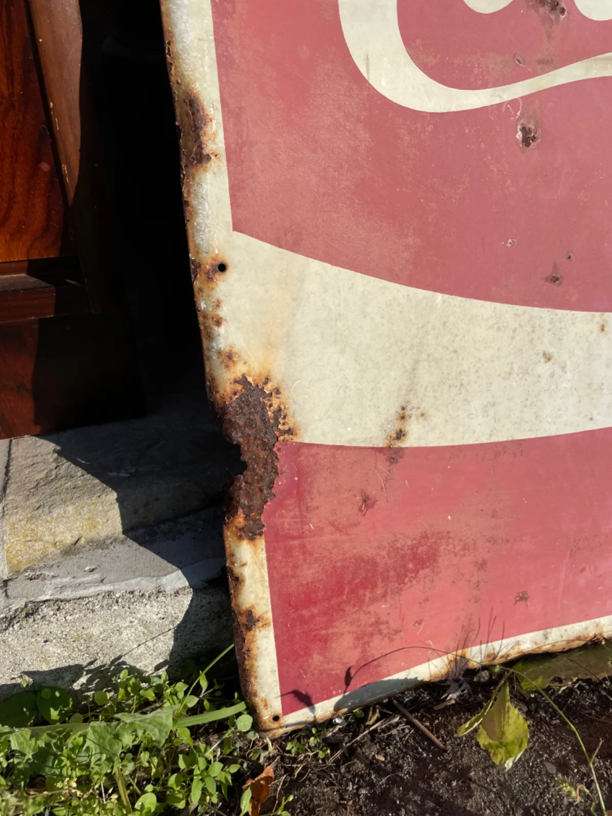 90's 店舗什器 コカコーラ Coca Cola メタルサイン 看板 蚤の市