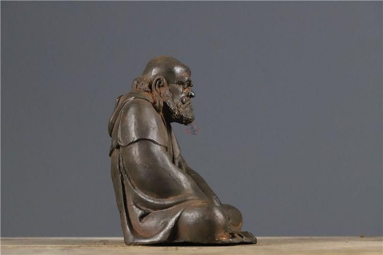 鉄器 鉄仏  菩提達磨祖師仏像   鎮宅辟邪 開運風水 招財 置物 工芸品 鉄器 鉄仏 菩提達磨祖師仏像 鎮宅辟邪 開運風水 招財 置物 工芸