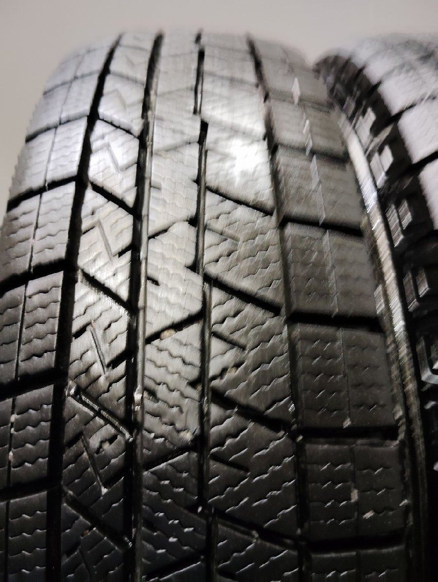 DUNLOP WINTER MAXX WM03 155 80R13 13インチ スタッドレス 4本 20年製 バリ溝 ヴィッツ パッソ ブーン プラッツ ワゴンR等 KTF362
