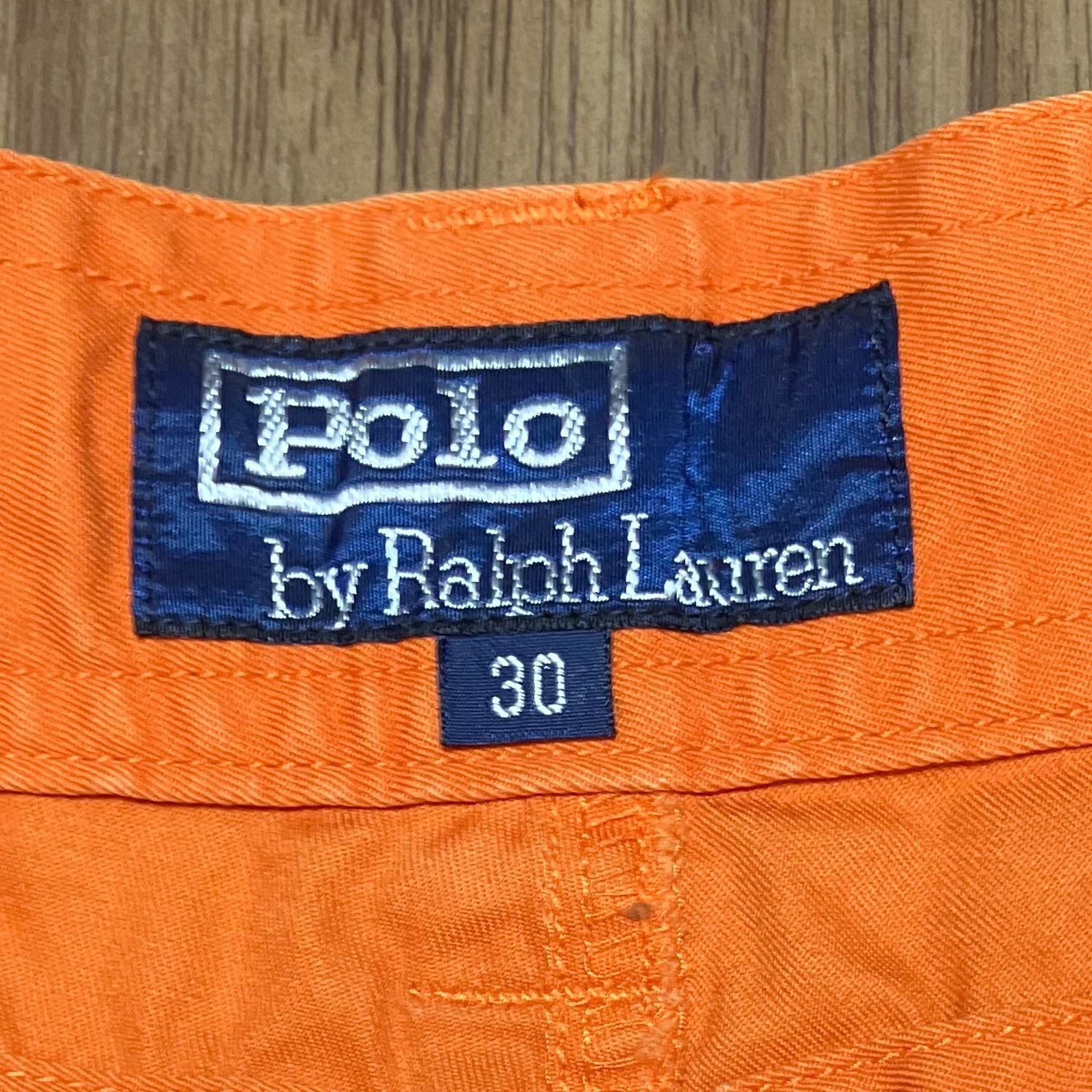 名作Ralph Laurenラルフローレンカーゴパラシュートパンツレア