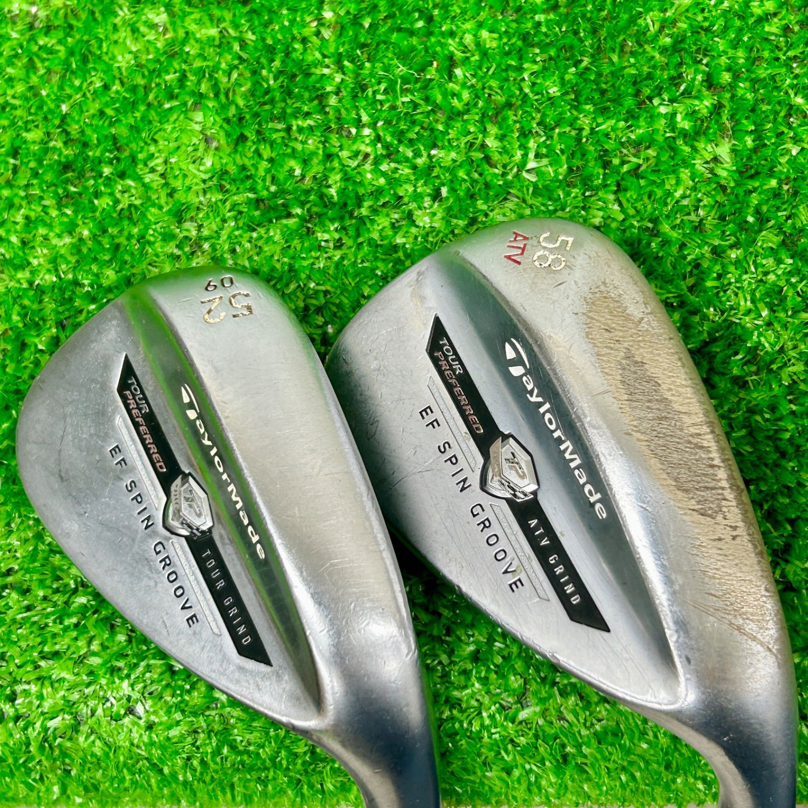 テーラーメイド TOUR PREFERRED EF WEDGE SMOKE 2016 ウェッジ 58度/52度 2本セット  ダイナミックゴールドS200 - メルカリ