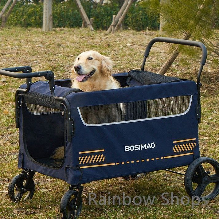 ペットキャリー ペットカー ペットバギー 大きいサイズ 犬猫兼用 車輪 洗濯可 リード付き 安全 安心 通院 お出かけ 散歩 旅