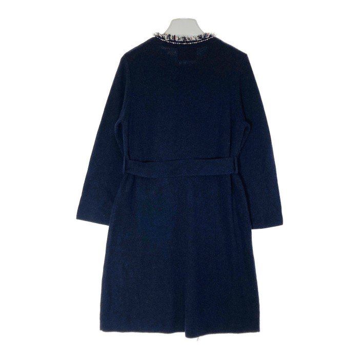 ☆ANAYI アナイ カシミア混 ロングカーディガン ネイビー size38