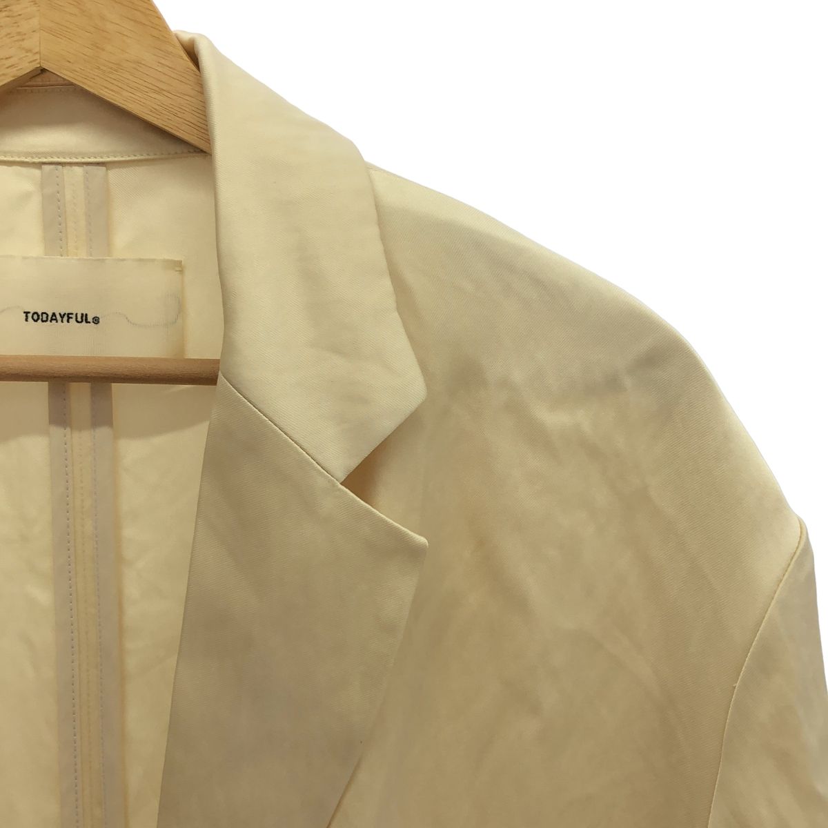 美品】 TODAYFUL / トゥデイフル | 2025SS | Satin Over Jacket