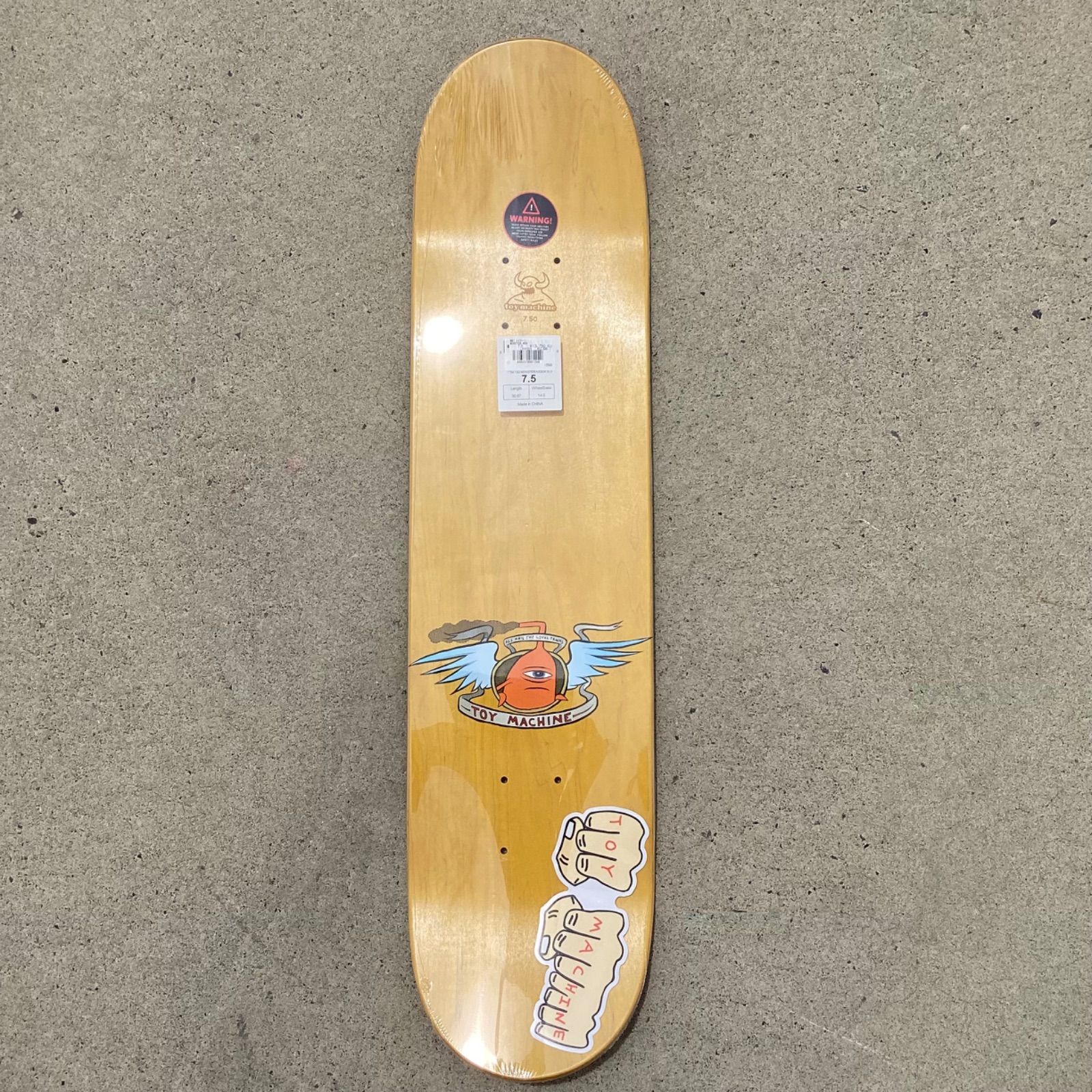 ムラサキパーク公式】【KIDS】TOY MACHINE MONSTER DECK 7.5 inch トイ