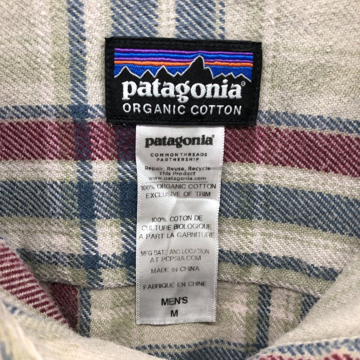 古着 パタゴニア Patagonia ORGANIC COTTON オーガニックコットン 長袖 