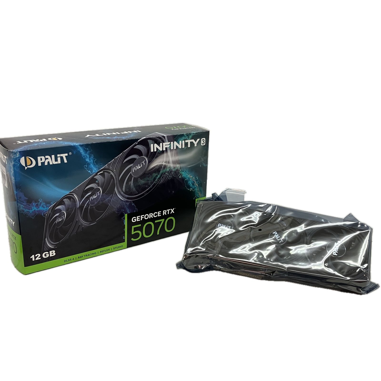 Palit GeForce RTX 5070 Infinity 3 12GB GPU グラフィックスカード グラフィックボード PCパーツ ♥ C10523307