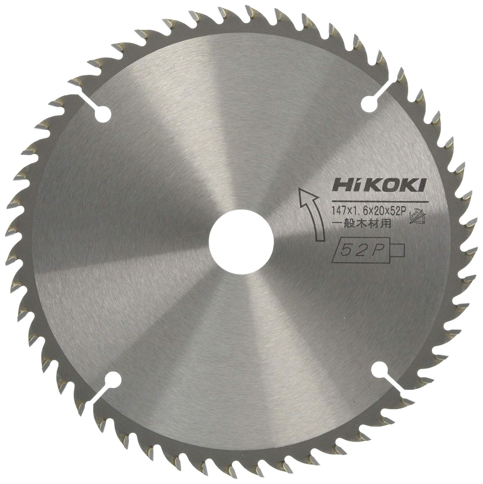 Size 外径147mm_Style 刃数52 HiKOKI ハイコーキ チップソー 147×52P 0037-3765