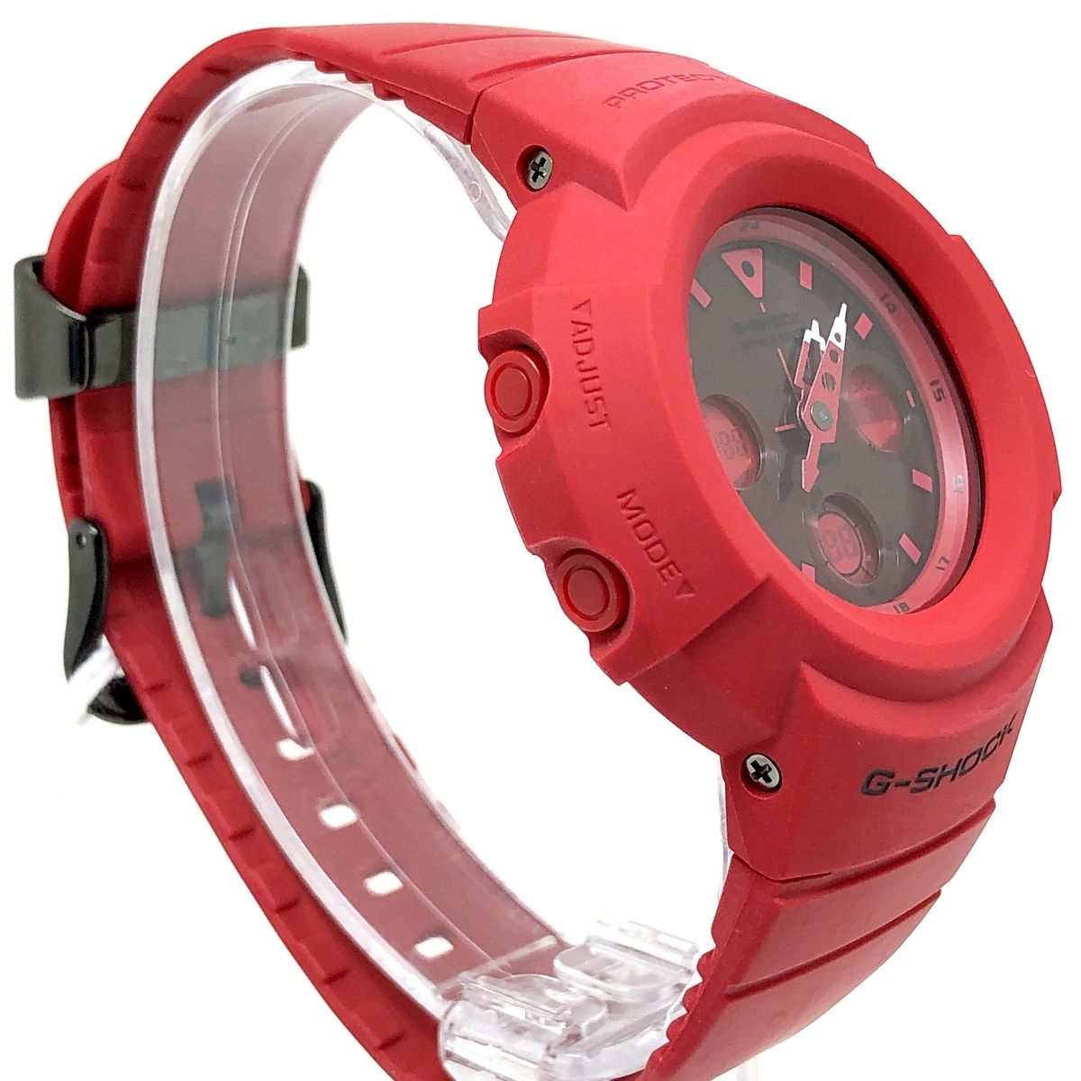G-SHOCK ジーショック AWG-M535C-4A RED OUT 35周年記念 レッド