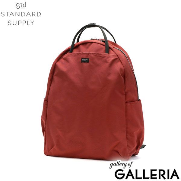 正規取扱店 スタンダードサプライ リュック メンズ レディース 大容量 通学 通勤 STANDARD SUPPLY 軽量 リュックサック A4 17L WALLAROO RED