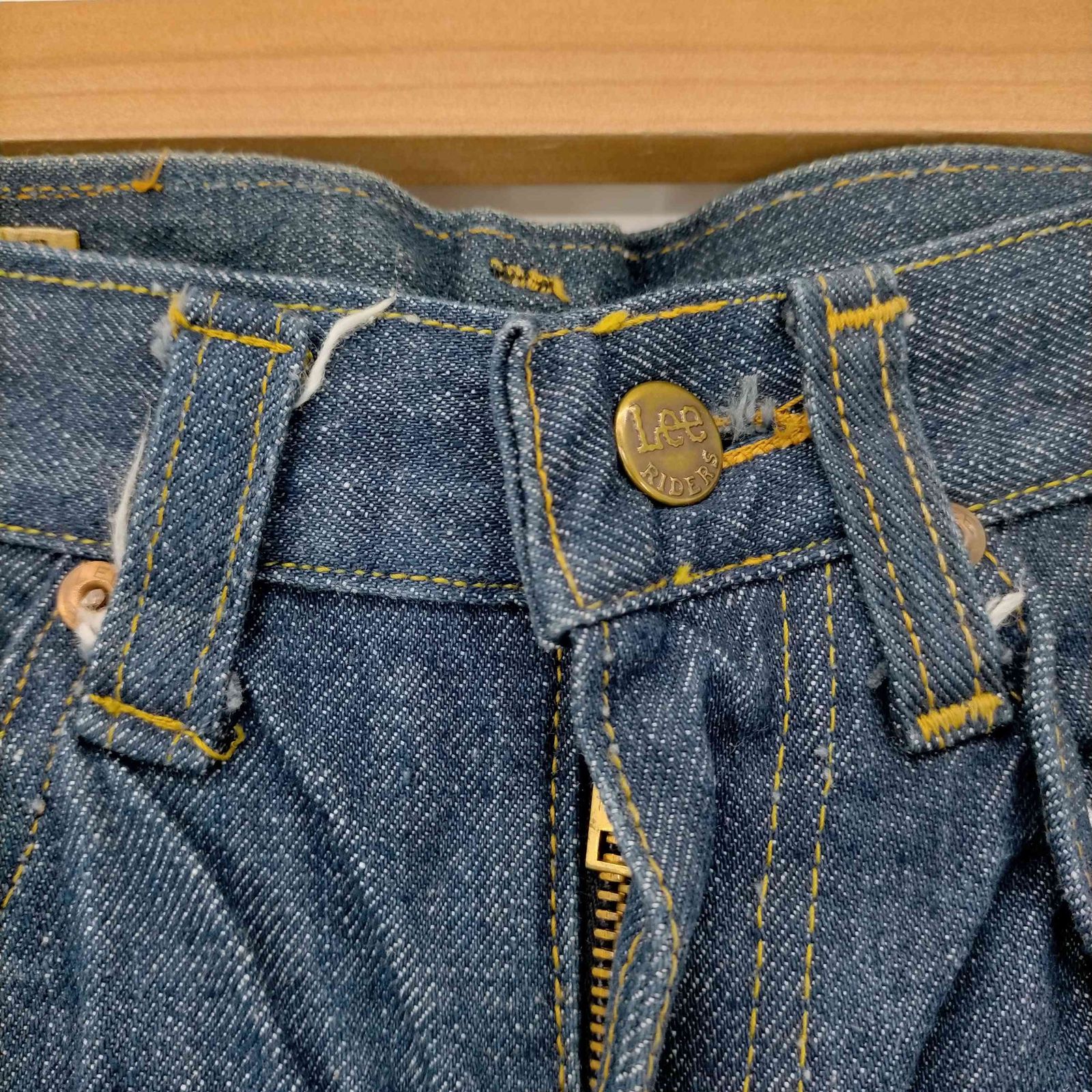 リー Lee 70-80S USA製 白タグ ブーツカット フレアデニムパンツ